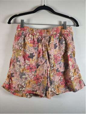 J.Crew Liberty Ditsy Floral Pull-On Camp Shorts Size XS High Rise AY888